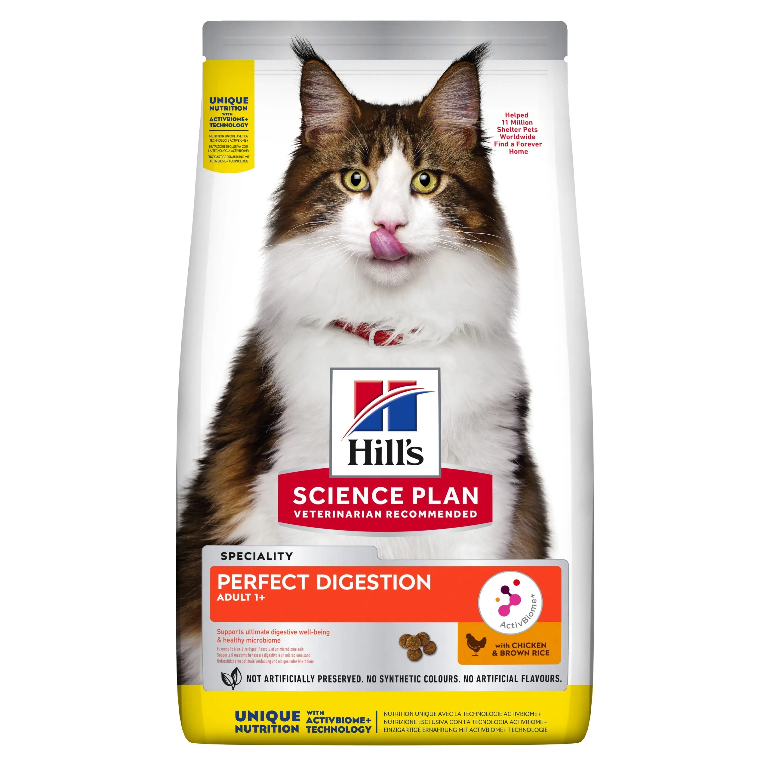 Hill's Science Plan Adult Perfect Digestion -kattenvoer- 7kg 3 Hill's Science Plan Adult Perfect Digestion -kattenvoer- 7kg