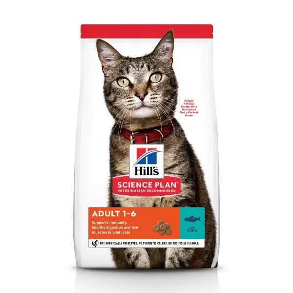 Hill's Hill’s Science Plan Feline Adult Tonijn 1,5kg 3 Hill's Hill’s Science Plan Feline Adult Tonijn 1,5kg