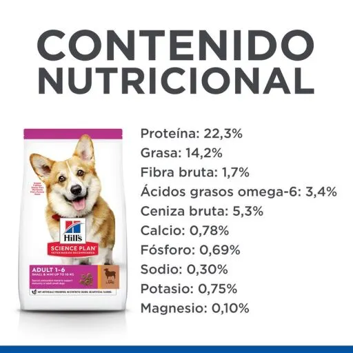 Hill's SP Tanden Adult Lam Small & Miniature 1.5KG 6 Hill's SP Tanden Adult Lam Small & Miniature 1.5KG - Afbeelding 4