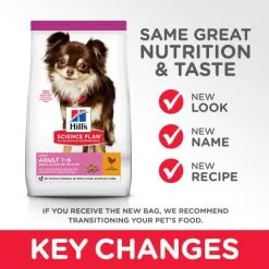 Hill's Science Plan Canine Adult Small & Miniature Light Original 17 Hill's Science Plan Canine Adult Small & Miniature Light Original -Hill‘s Verkoopwinkel 171496 atf11 52742024745 key changes 4 g
