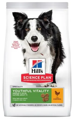 Hill's Science Plan +7 Science Plan +7 Youthful Vitality Middelgrote Kip 10 Hill's Science Plan +7 Science Plan +7 Youthful Vitality Middelgrote Kip - Afbeelding 8