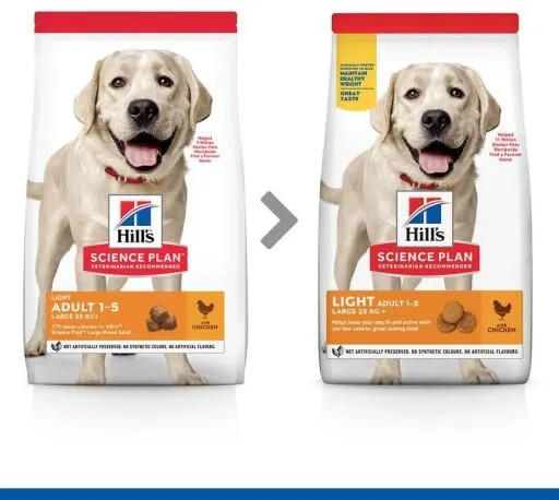 Hill's Adult Light Groot Ras - Kip 4 Hill's Adult Light Groot Ras - Kip - Afbeelding 2