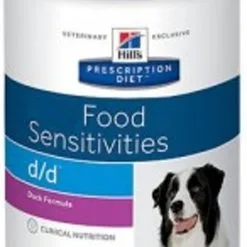 Hill's Prescription Diet D/d Food Sensitivities Hondenvoer Nat Met Eend & Rijst 12x370g