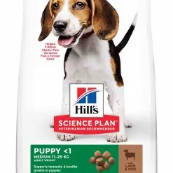 Hill's Science Plan Puppy Medium Hondenvoer Met Lam & Rijst 18kg
