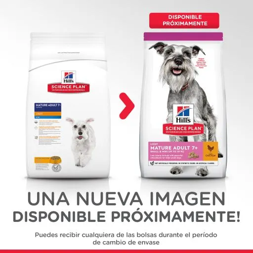 Hill's Adult Mature 7+ Mini Light Kip 6 Hill's Adult Mature 7+ Mini Light Kip - Afbeelding 4