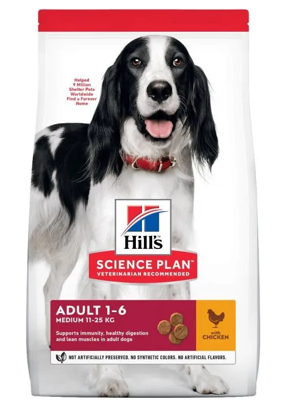 Hill's Hill’s Science Plan Adult Medium Kip 14kg 3 Hill's Hill’s Science Plan Adult Medium Kip 14kg