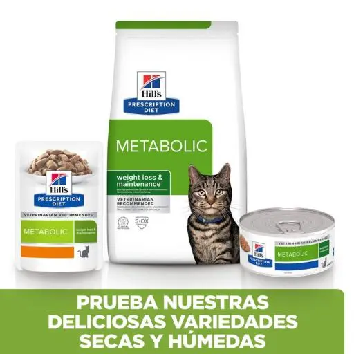 Hill's Kattenvoer Prescription Diet Metabolic 6 Hill's Kattenvoer Prescription Diet Metabolic - Afbeelding 4