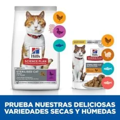 Hill's Science Plan Sterilised Cat Young Adult Eend 12 Hill's Science Plan Sterilised Cat Young Adult Eend -Hill‘s Verkoopwinkel 52742036007 6 g