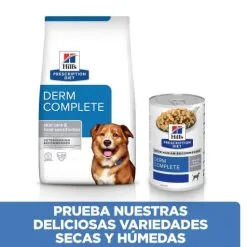 Hill's Pienso Prescription Diet Derm Complete Food Sensitives Para La Protección De La Piel En Perros -Hill‘s Verkoopwinkel 52742038704 6 g