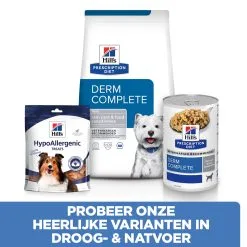 Hill's Prescription Diet Derm Complete Mini Environmental/food Sensitivities Hondenvoer Met Rijst & Ei 1kg -Hill‘s Verkoopwinkel 52742038797 5 1
