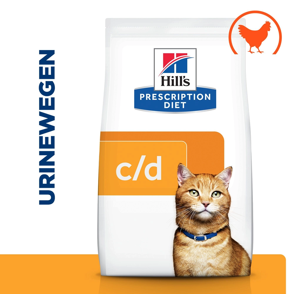 Hill's Prescription Diet C/d Multicare Urinary Care Kattenvoer Met Kip 12kg 4 Hill's Prescription Diet C/d Multicare Urinary Care Kattenvoer Met Kip 12kg - Afbeelding 2