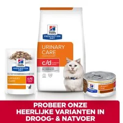 Hill's Prescription Diet C/d Multicare Stress Urinary Care Kattenvoer Met Kip 3kg -Hill‘s Verkoopwinkel 52742043807 5 NL 1
