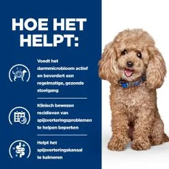 Hill's Hill’s Prescription Diet Gastrointestinal Biome Mini Hondenvoer Met Kip 3kg -Hill‘s Verkoopwinkel 52742045597 3 NL