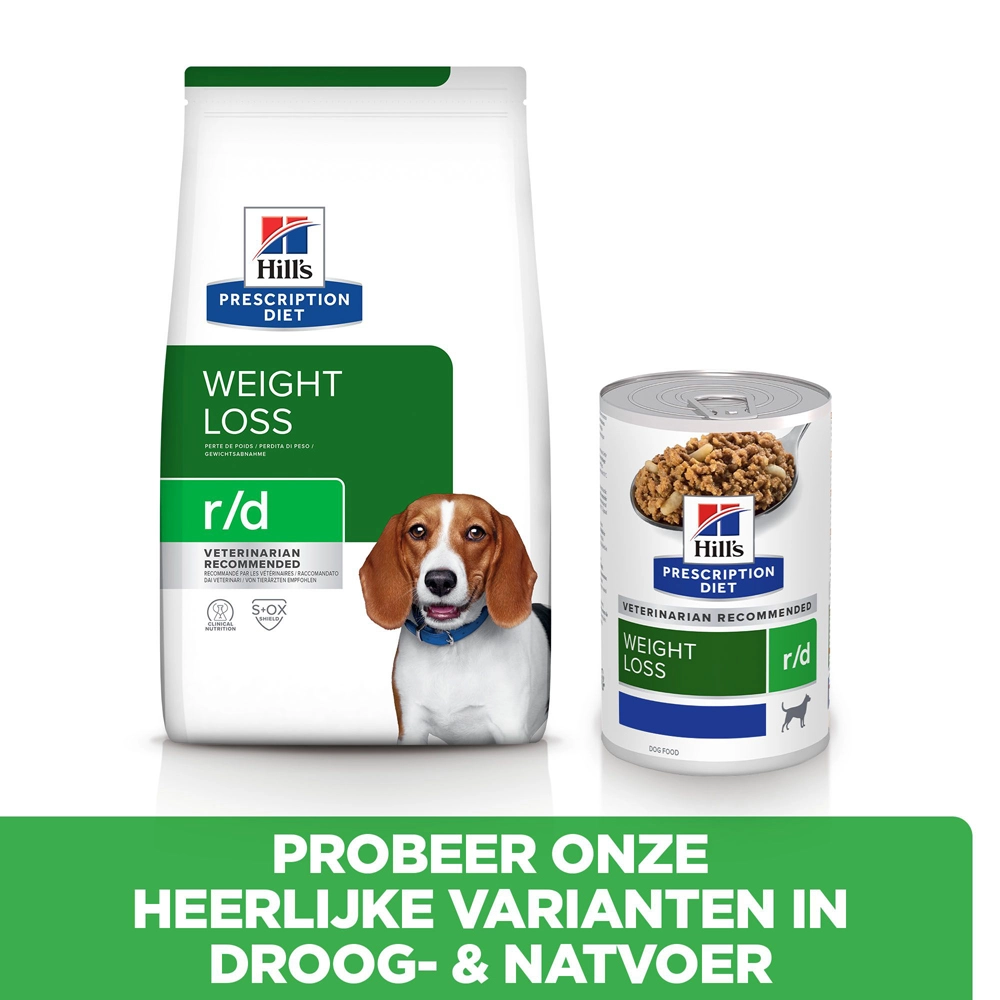 Hill's Prescription Diet R/D Hondenvoer 10kg 8 Hill's Prescription Diet R/D Hondenvoer 10kg - Afbeelding 6