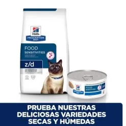 Hill's Pienso Prescription Diet Z/d Food Senstitives Para Sensibilidades Alimentarias En Gatos -Hill‘s Verkoopwinkel 52742047393 6 g