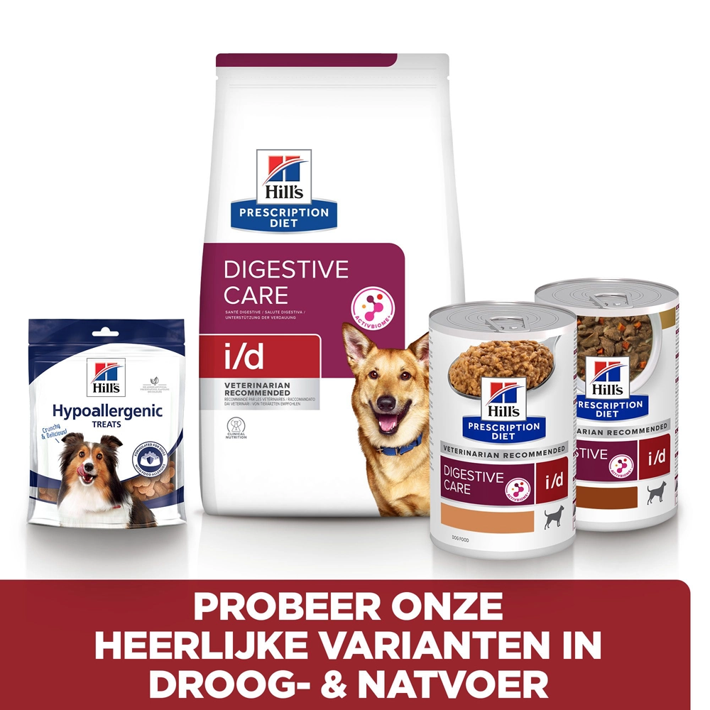 Hill's Hill’s Prescription Diet I/D – Hondenvoer Met Kalkoen – 12x360g 8 Hill's Hill’s Prescription Diet I/D – Hondenvoer Met Kalkoen – 12x360g - Afbeelding 6
