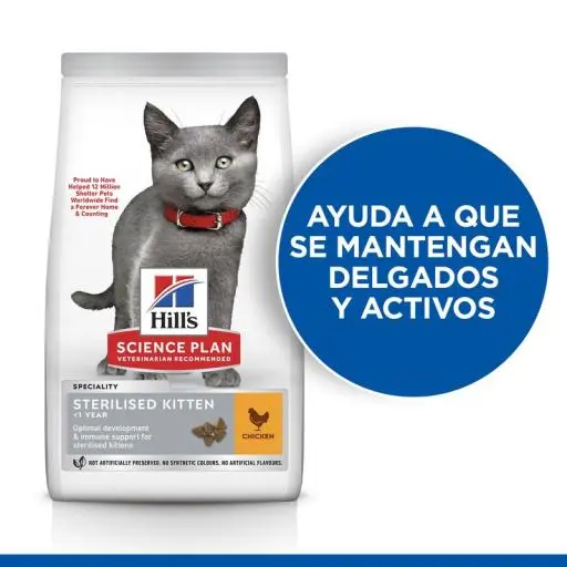 Hill's Science Plan Sterilized Kitten With Chicken 7 Hill's Science Plan Sterilized Kitten With Chicken - Afbeelding 5