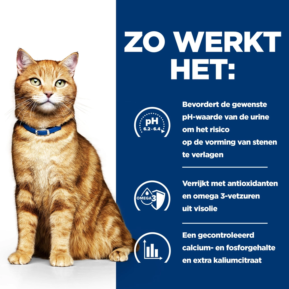 Hill's Hill’s Prescription Diet C/D – Kattenvoer Met Kip – Maaltijdzakjes 12x85g 5 Hill's Hill’s Prescription Diet C/D – Kattenvoer Met Kip – Maaltijdzakjes 12x85g - Afbeelding 3