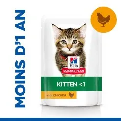 Hill's Hill’s Kitten Classic Selection Multipack Kip 12x85g -Hill‘s Verkoopwinkel 52742211503 5 science plan chaton sachet repas pack mixte poulet poisson