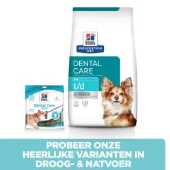 Hill's Hill’s Prescription Diet T/D Mini – Hondenvoer Met Kip – 3kg -Hill‘s Verkoopwinkel 52742402109 5 NL