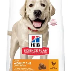Hill's Hill’s Science Plan Adult Light Large Breed Kip 14kg
