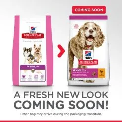 Hill's Canine Senior 11+ Small & Miniature Original -Hill‘s Verkoopwinkel 62899 atf12 52742283005 packaging transition 3 g