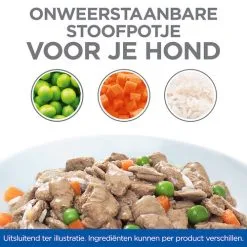 Hill's Science Plan Healthy Cuisine Hond Multipack Met Kip En Rund 12x90g -Hill‘s Verkoopwinkel Hills Healthy Cuisine Stoofpotje Hond 3 NL