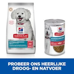 Hill's Science Plan Hypoallergenic Small & Mini Hond Met Zalm 1,5kg -Hill‘s Verkoopwinkel Hills Science Plan Hypoallergenic Small Mini Hond 4 NL