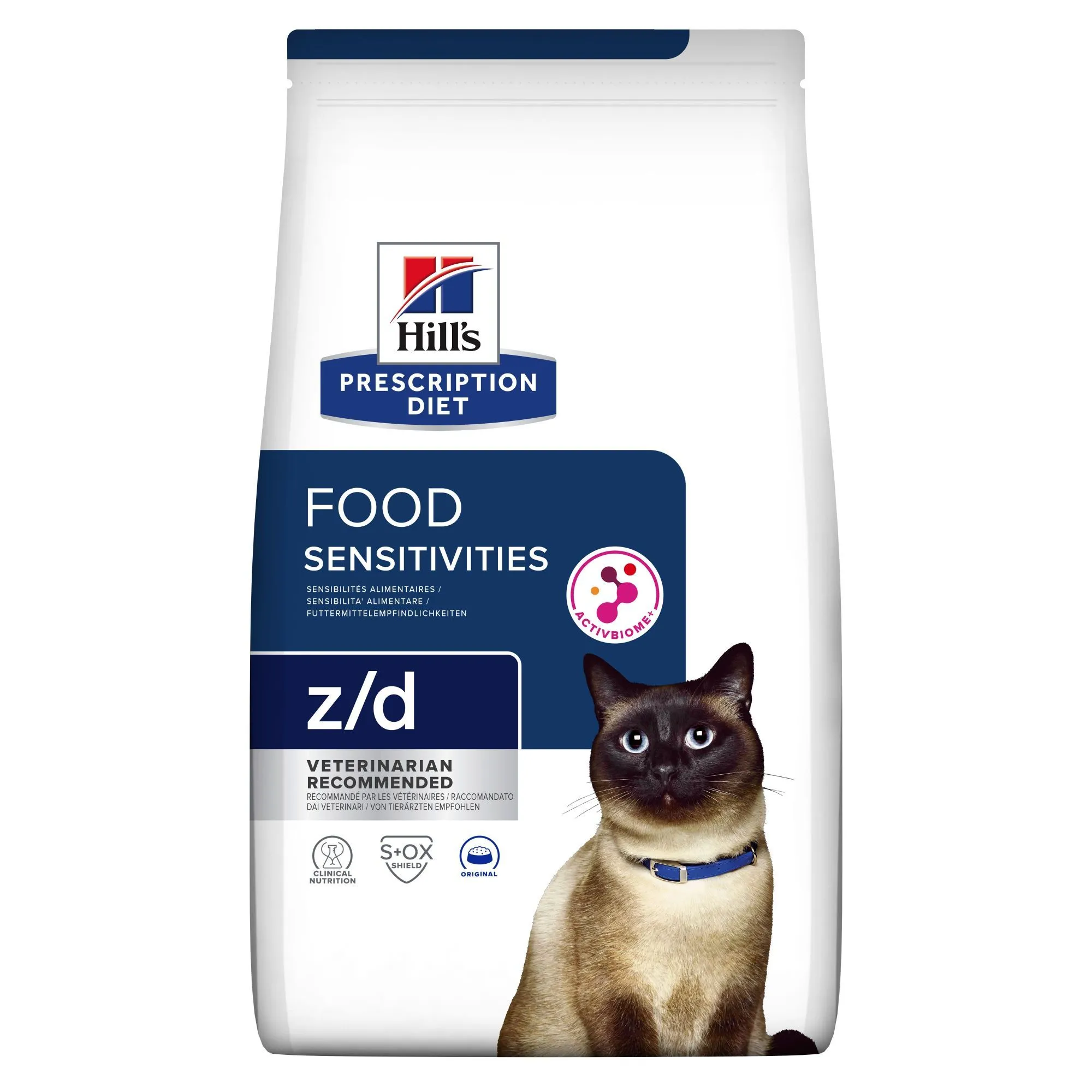 Hill's Prescription Diet Z/d Food Sensitivities Kattenvoer 3kg 3 Hill's Prescription Diet Z/d Food Sensitivities Kattenvoer 3kg