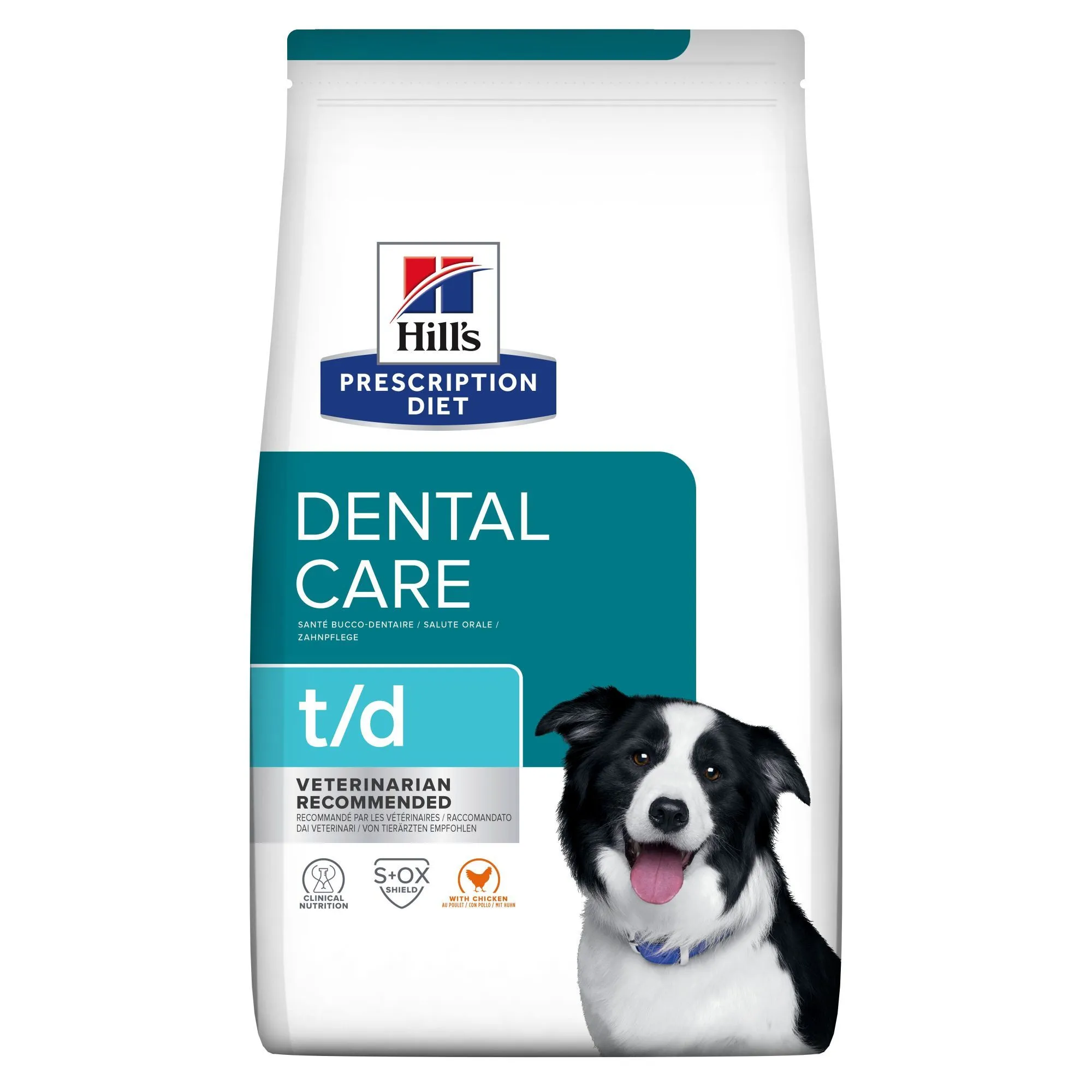 Hill's Prescription Diet T/d Dental Care Hondenvoer Met Kip 4kg 3 Hill's Prescription Diet T/d Dental Care Hondenvoer Met Kip 4kg
