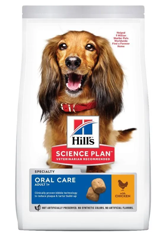 Hill's Hill’s Science Plan Adult Oral Care Kip 2kg 3 Hill's Hill’s Science Plan Adult Oral Care Kip 2kg
