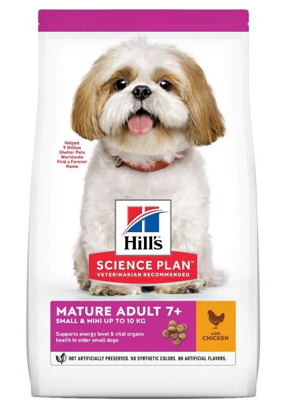 Hill's Hill’s Science Plan Mature Adult Small & Mini Hondenvoer Kip 6kg 3 Hill's Hill’s Science Plan Mature Adult Small & Mini Hondenvoer Kip 6kg