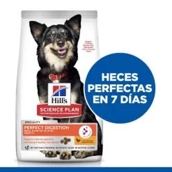 Hill's Science Plan Perfect Digestion Small & Mini Adult With Chicken & Rice -Hill‘s Verkoopwinkel perfect digestion perros adultos razas pequenas minis pollo arroz 3 4 4 g