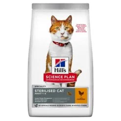 Hill's Science Plan Young Adult Sterilised Cat Kattenvoer Met Kip 3kg