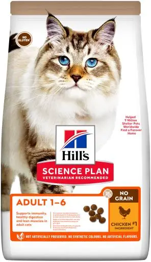 Hill's Science Plan Adult No Grain With Chicken 3 Hill's Science Plan Adult No Grain With Chicken